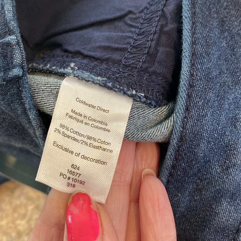 NWT Coldwater Creek Dark Wash Blue Jeans Size 4 (1 Pair Only) - Picture 12 of 13